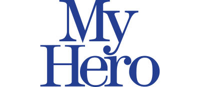 My Hero logo for Sega Master System